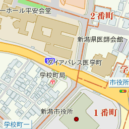 新潟市地図情報サービス にいがたeマップ 地図